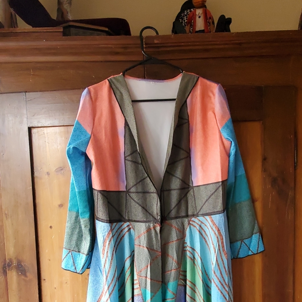 Light Weight Colorful Coat - Picture 2 of 6